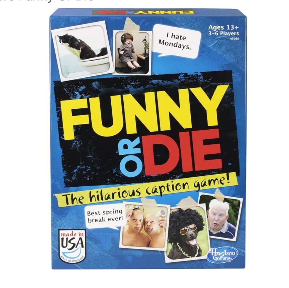 FREE Hasbro Funny or Die Game - NEW